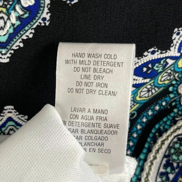 Studio One NY Women Short Sleeve Geometric Dress Size M - Picture 4 of 9